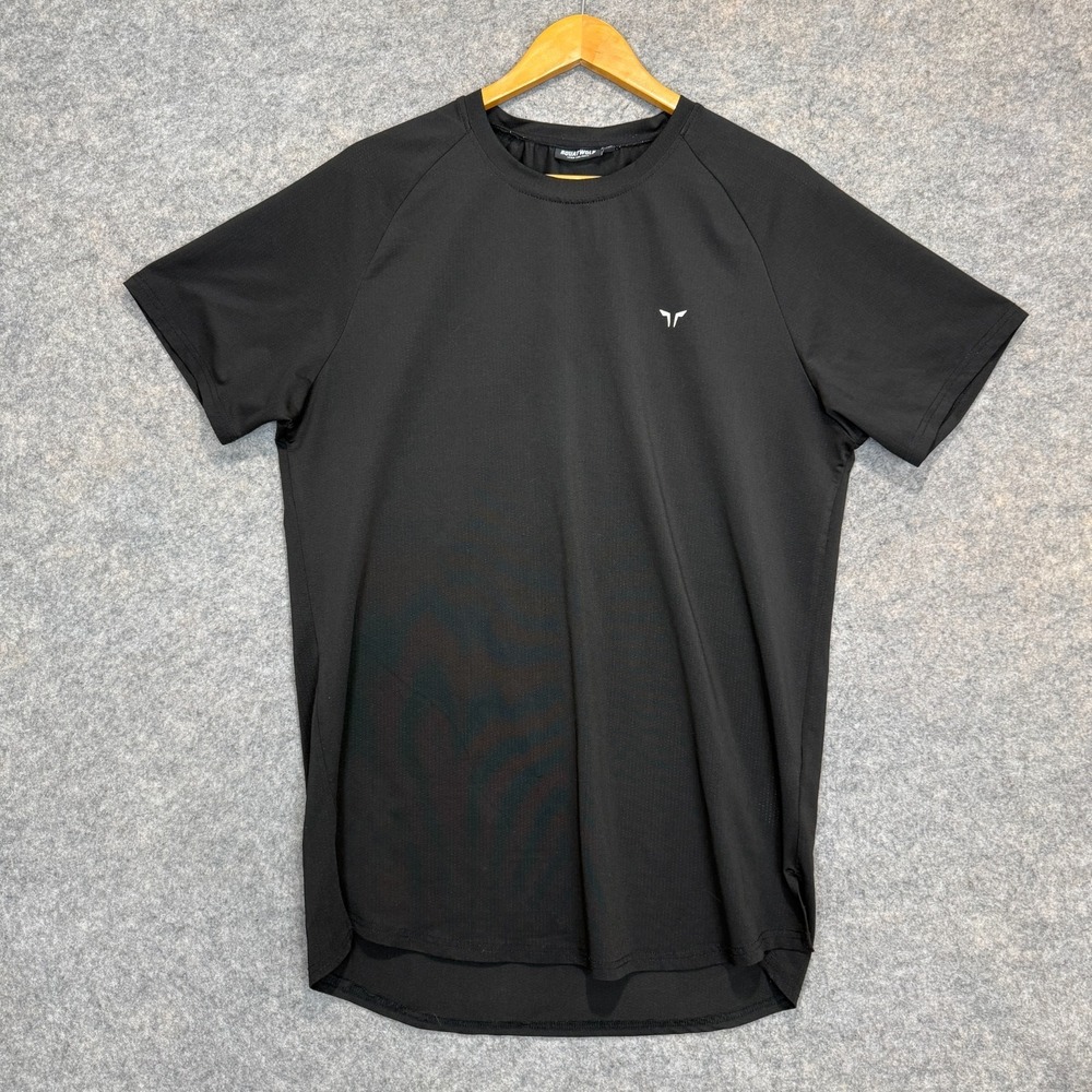 Squat Wolf Limitless Athletic Gym Tee Shirt Mens XL Performance Train Workout